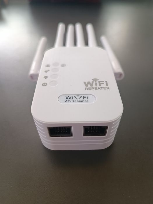 Безжичен усилвател с 6 антени , Wireless repeater, WiFi repeater