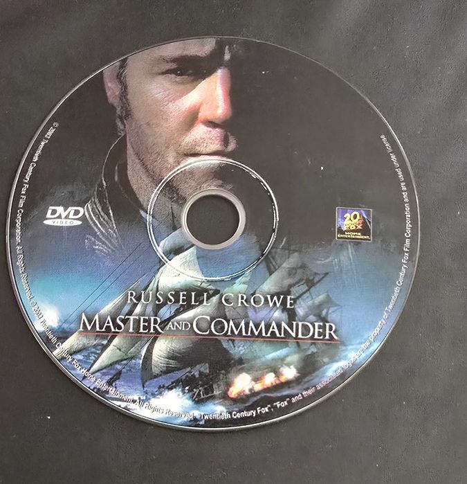 DVD al filmului Master and Commander: La capătul Pământului