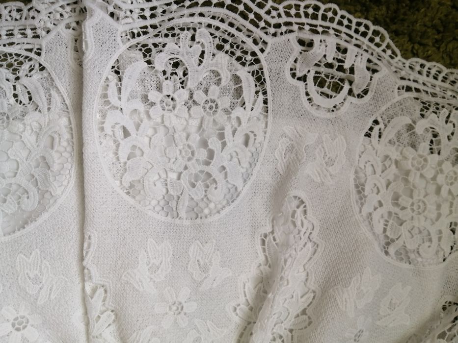 Кружевная детская юбка