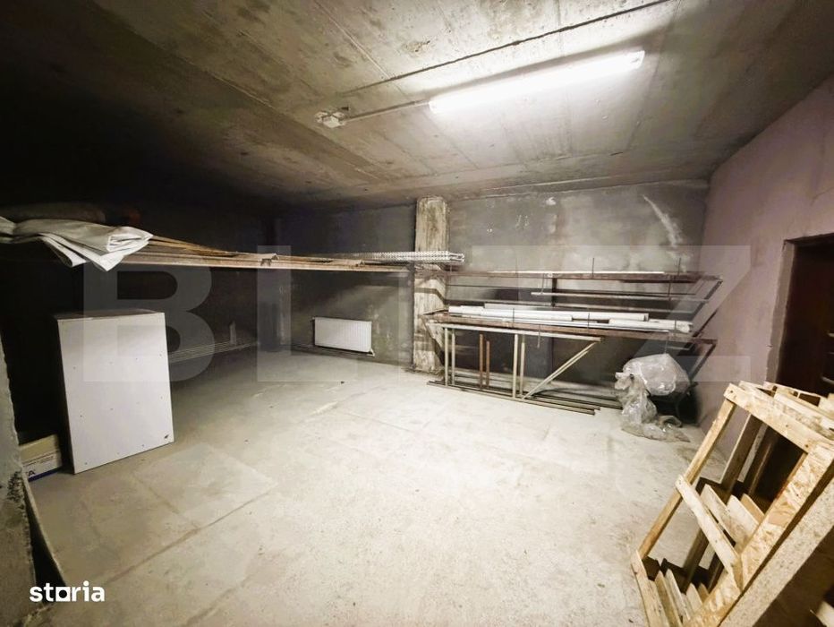 Spatiu comercial si hala de inchiriat, 215 mp, teren 2500 mp, zona Bos