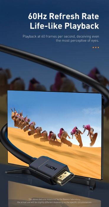 BASEUS 4K-60Hz High Definition Series HDMI to HDMI Adapter Cable