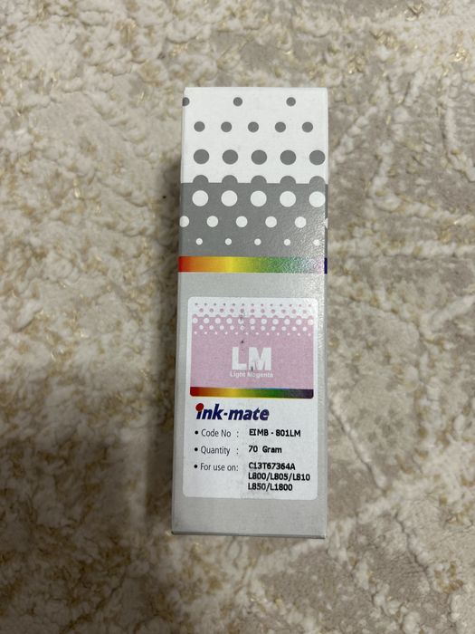 Краски для цветного принтера Epson
