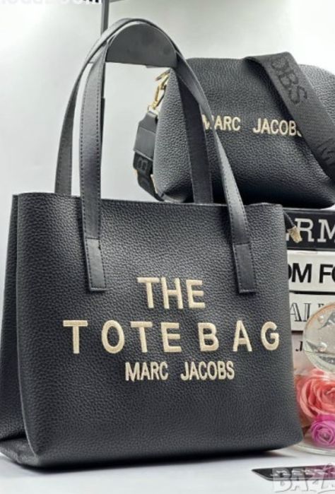 Черна дамска чанта the tote bag