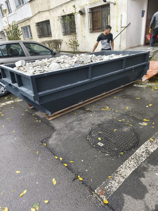 Benă detașabilă echipă debarasat plus demolării