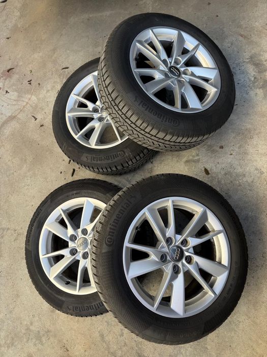 Roti  iarnă noi 205/60/r16 audi  5x112 gaura centrală 66,5