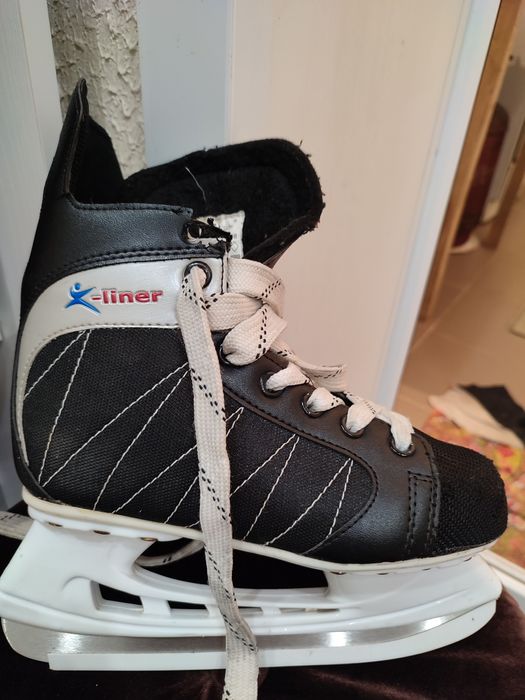 Коньки размером 38, фирма X-liner, б/у