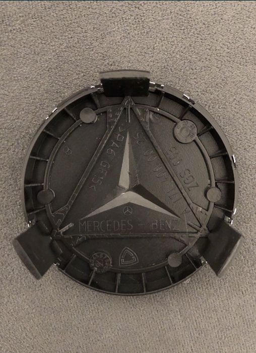 Set Capace New Black Edition Roti Jante negre Mercedes 75mm S G C E