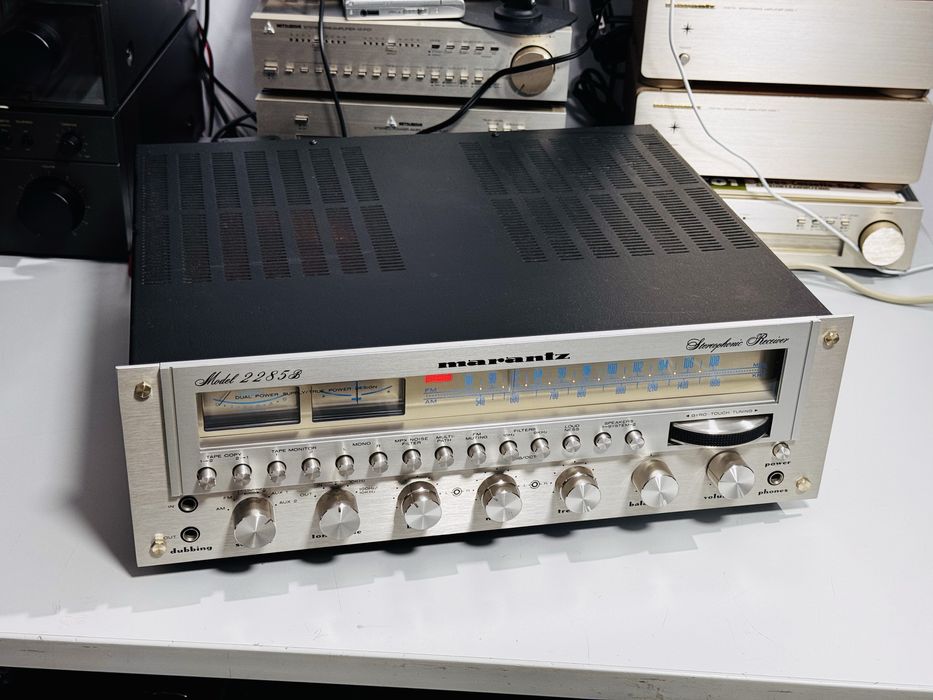 Amplificator/amplituner  MARANTZ model 2285B, 85W/canal 8ohmi, ca NOU