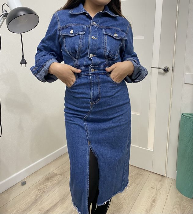 продаю джинсовое платье