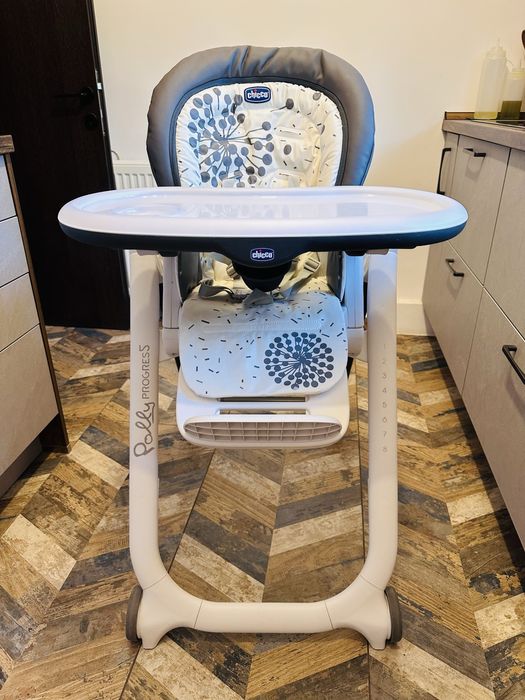 Scaun de masa pentru copii Chicco Polly Progress 5 in 1