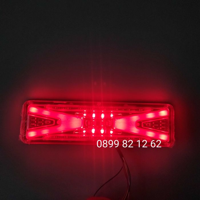 Лед стопове 12волта светлини с бягащ мигач платформа,ремарке бус N:444