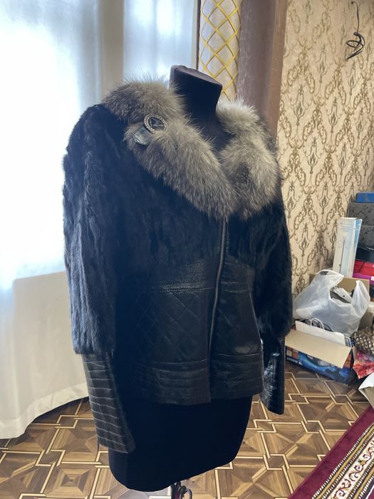 Натуральная кожаная куртка