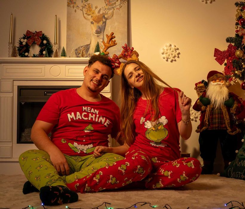 Fotografii de Craciun in decor real de poveste