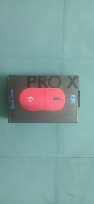 Logitech superlight red/logitech g pro x gx blue
