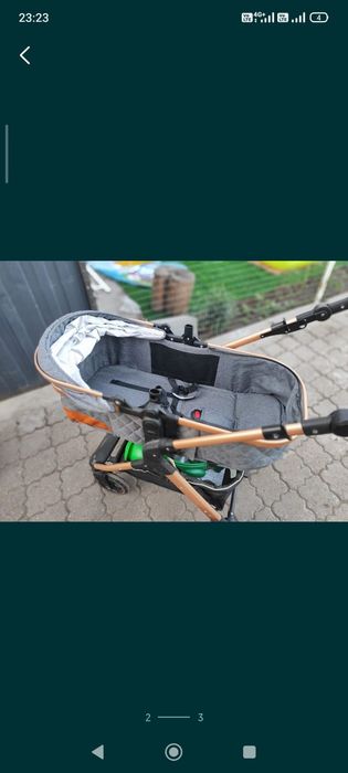 Продам коляску с автокреслом