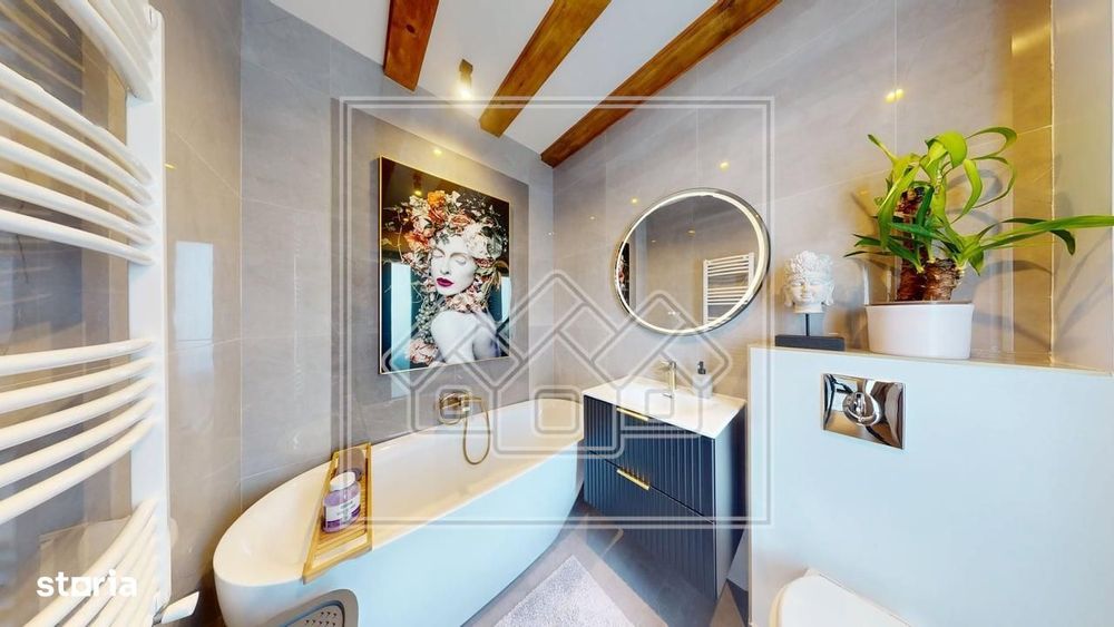 Penthouse cu 4 camere si terasa, mobilat si utilat, Calea Cisnadiei
