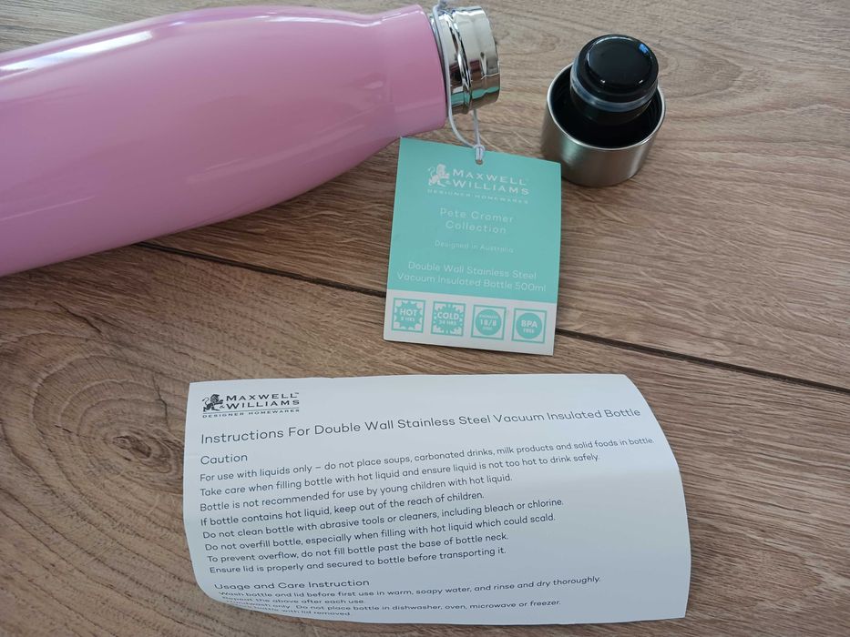Нова термоизолираща бутилка Maxwell & Williams