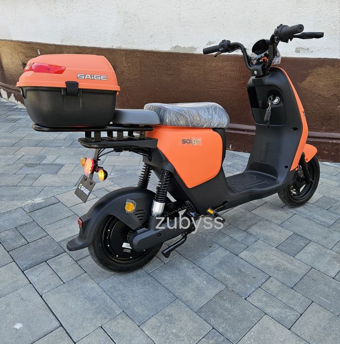 Scuter Electric Saige 20Ah 800W  60V fara permis  cu carte RAR