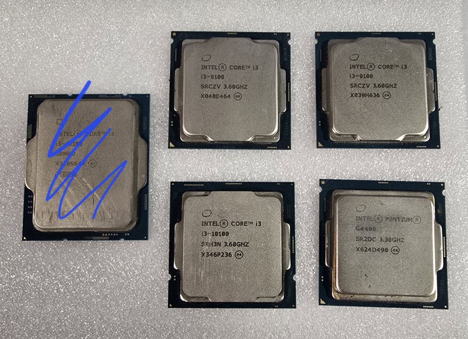 Процессор intel core 4шт.
