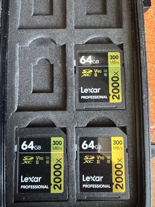 Carduri (Pret Bucata) Lexar Professional 2000x SDXC UHS-II 64GB V90