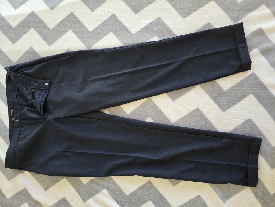 Costum dama, sacou și pantaloni de stofa