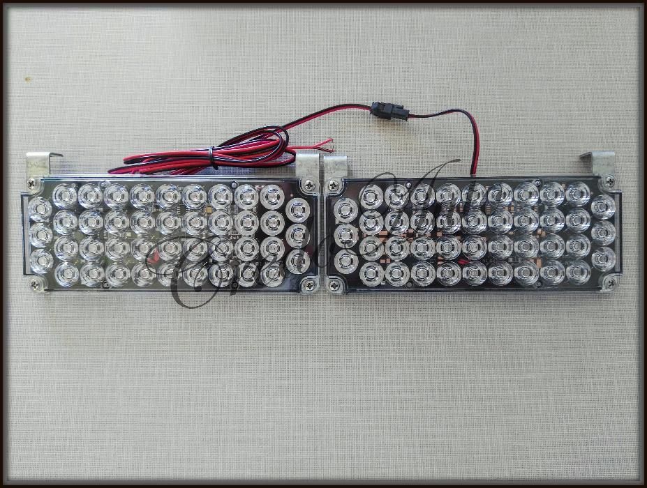 Промо!LED Мощен сигнален блиц!!42диода!! Линейка НСО СОТ