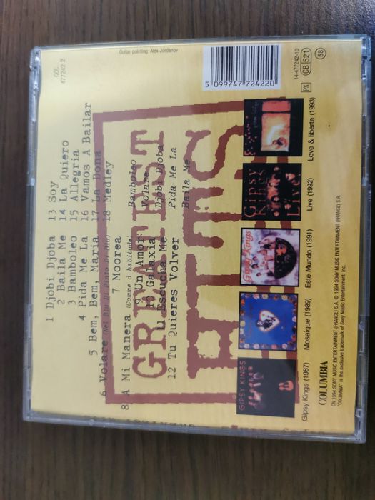 Cd Tarkan Best Of / Gypsy King Best Of