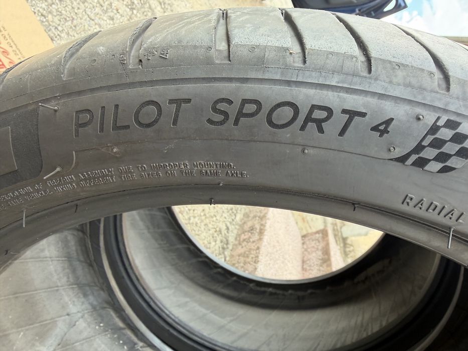 Cauc Michelin 245/40/R19 Pilot Sport 4 vara dot 2022 6-7mm doua buc