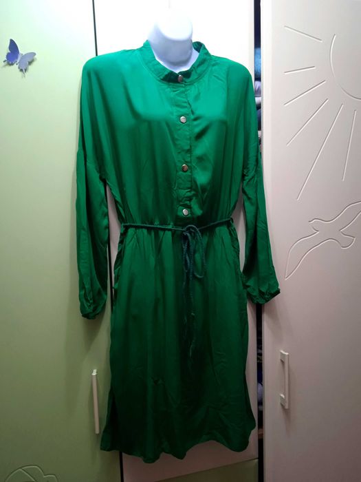 Лёгкое женское платье 50-52