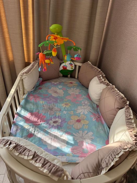 Детская кроватка 3в1