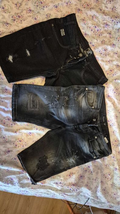 Мъжки дънки  черни