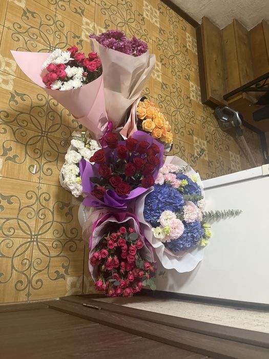 Цветы на выбор свежие