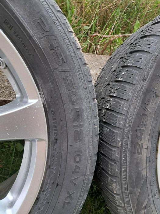 Продава джанти с гуми 18 цола