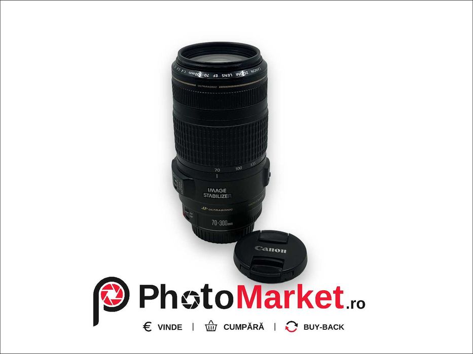 Canon EF 70-300 F4-5.6 IS USM  - Factura + Garantie