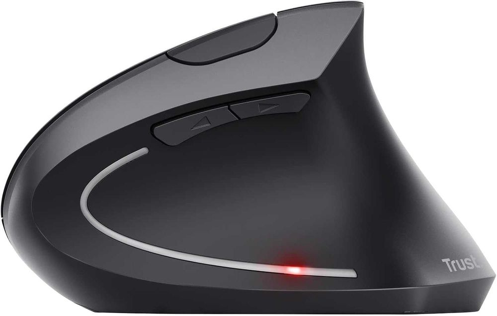 Mouse ergonomic vertical Trust Verto, wireless, 1600 DPI