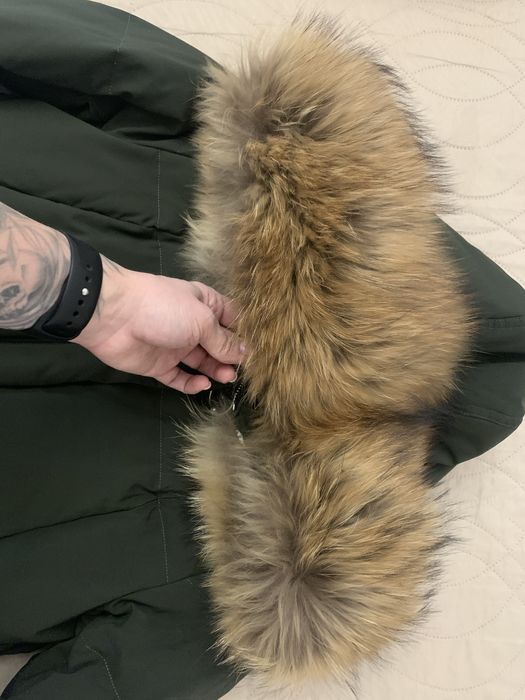 Пуховик женский длинный