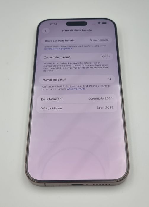 Amanet F28: Iphone 16 Pro Max 256 GB