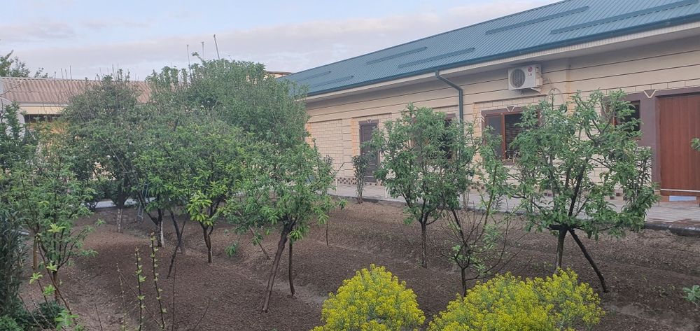 Гулистон шахрида ховли хамма мебель ва техникаси билан сотилади