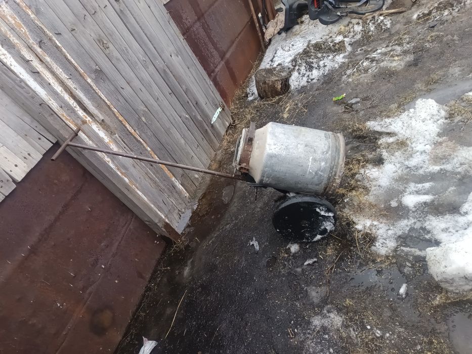 Тачка для воды с флягой