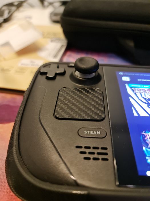 Steam Deck 64GB (LCD) + док-станция + аксессуары