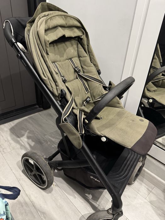 Детска количка Cybex тъмно зелена