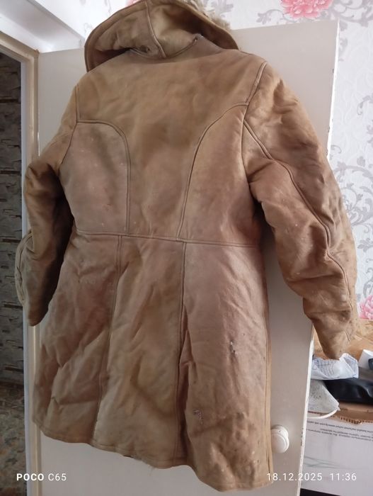 Тулуп мужской овчина.