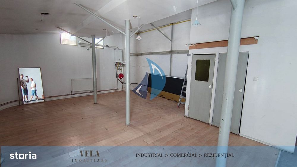 Sp. com. Tudor, zona. Diamant, 240 mp, vitrina mare, vad comercial