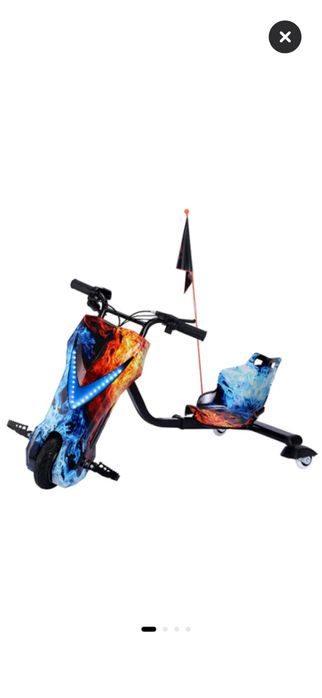 Tricicleta electrica pentru drifturi copii