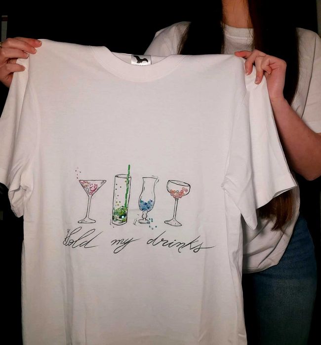 Tricou lucrat unicat lux