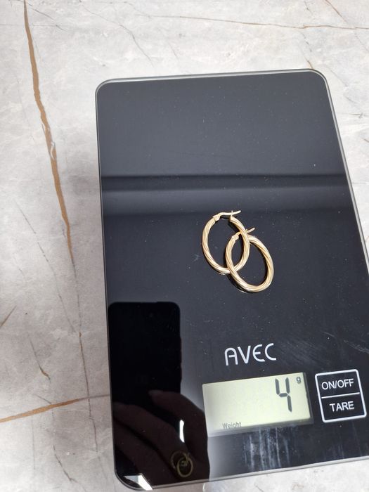 Cercei aur 14 k dama