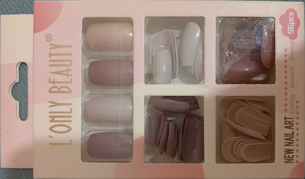 Набор накладных ногтей, 96 штук!