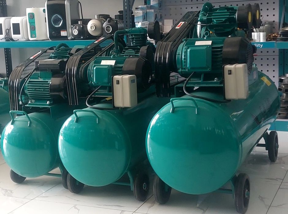 Безшумный воздушный компрессор  saab kompressor tovushsiz 200L 350L