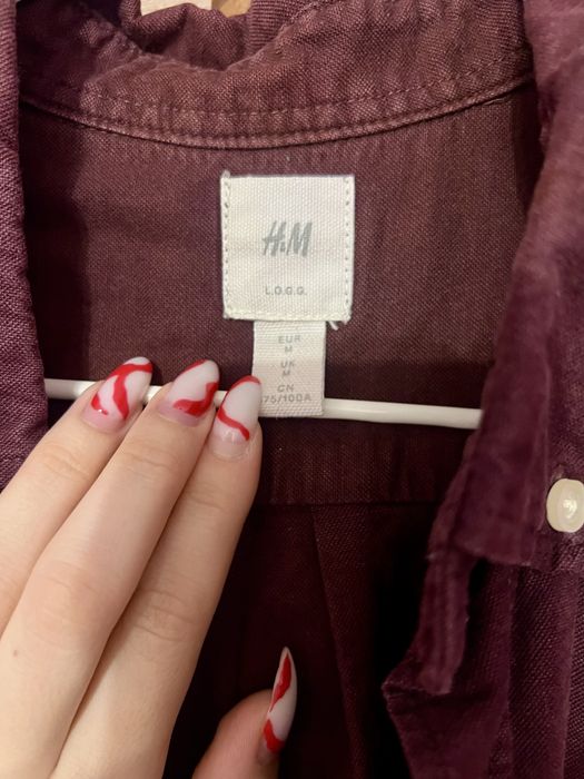 Мужские рубашки H&M размер М