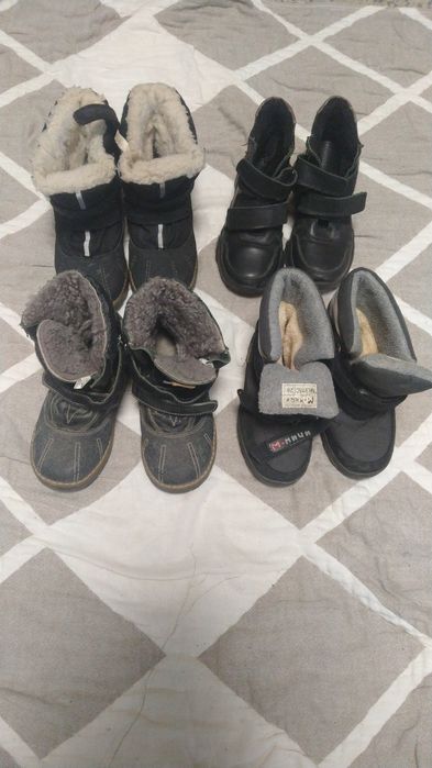 Детские зимние ботинки размер 30